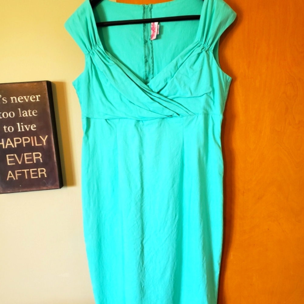 Pinup Couture Aqua Erin Dress